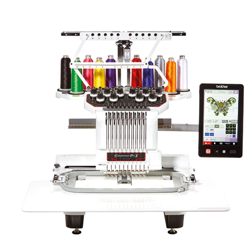 Embroidery Machine Computerized - 自動プログラマブルコンピュータ化工業用ブラザーPR1050X刺繍機シングルヘッド15スマート刺繍機