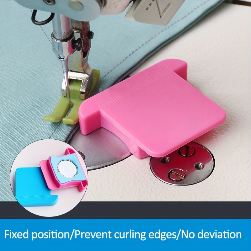 Embroidery Converter - 1PC カラー多機能縫製位置決めツール - ポータブル磁気ガイド縫製テープ、スケール付き、正確に取り付けが簡単