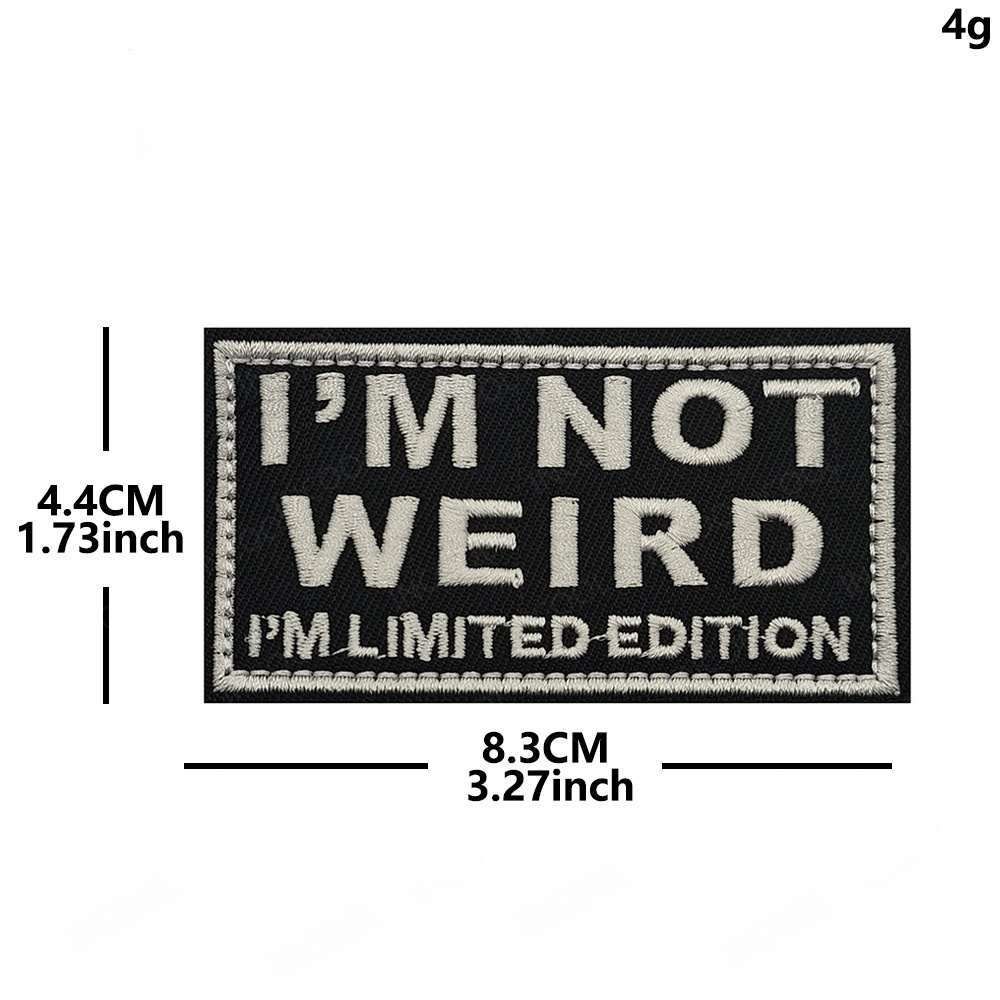 面白い格言英語文字インスピレーションを与える引用句黒白刺繍パ - Embroidery Quote のレビューと価格