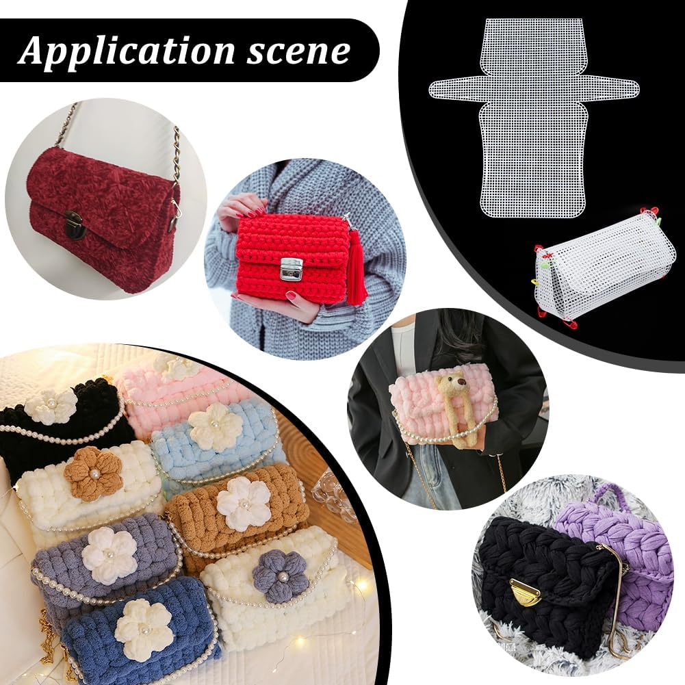 1-4枚のプラスチックメッシュキャンバスシート、刺繍用、透明 - Embroidery Paper のレビューと価格