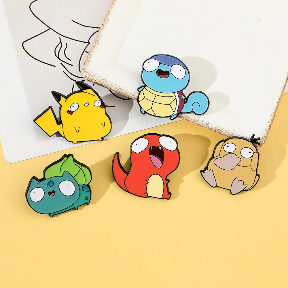 5 個漫画エルフブローチパーソナライズされたピカチュウゼニガ - Embroidery Tulle のレビューと価格