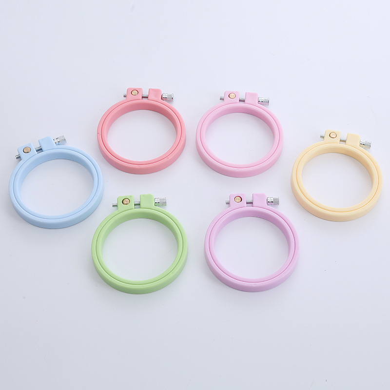 DIY abs-丸いプラスチック製の刺stitchフープ,ク - Stitch Marker Ring のレビューと価格