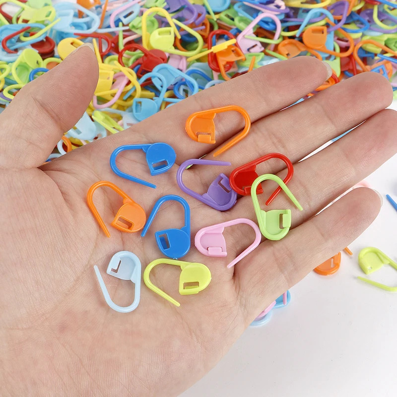 50/200/500個 編み物かぎ針編みツール、ロックマーキ - Stitch Marker Ring のレビューと価格