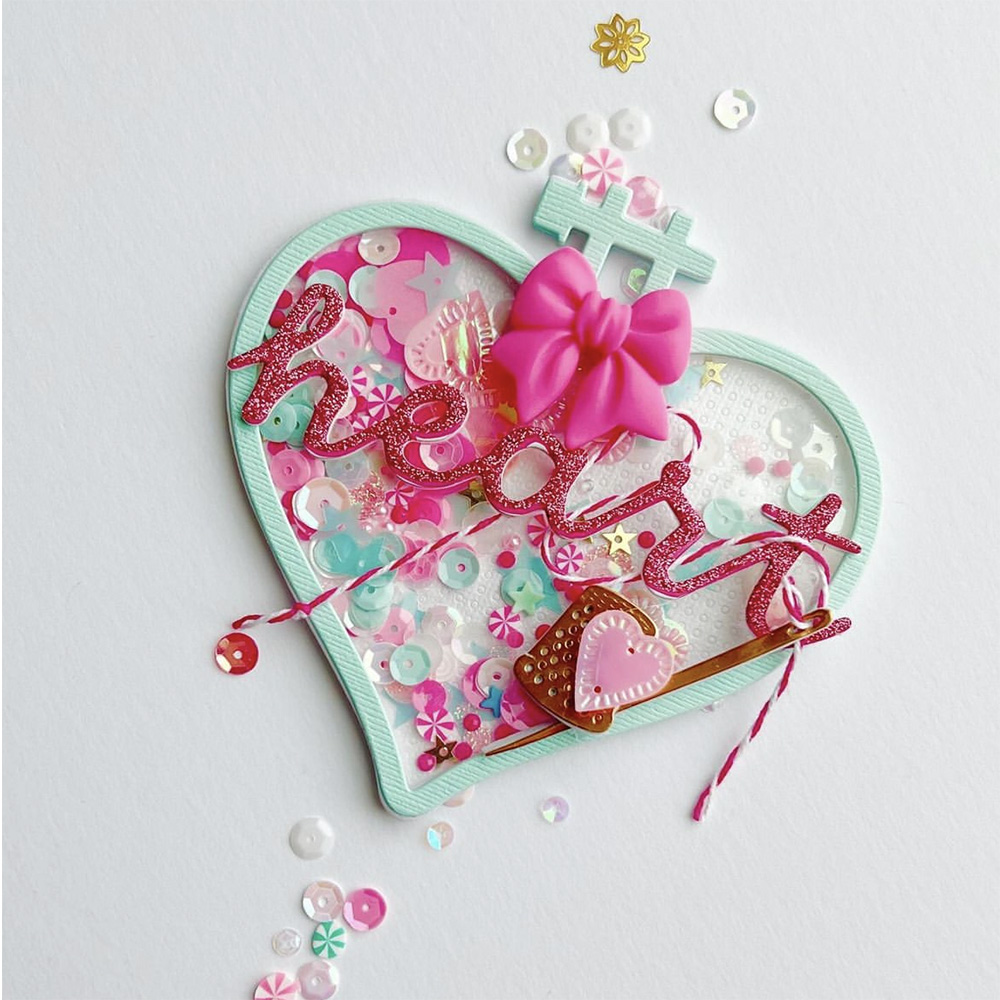 Kscraft-ハート刺embroideryフープメタルカッ - Embroidery Paper のレビューと価格
