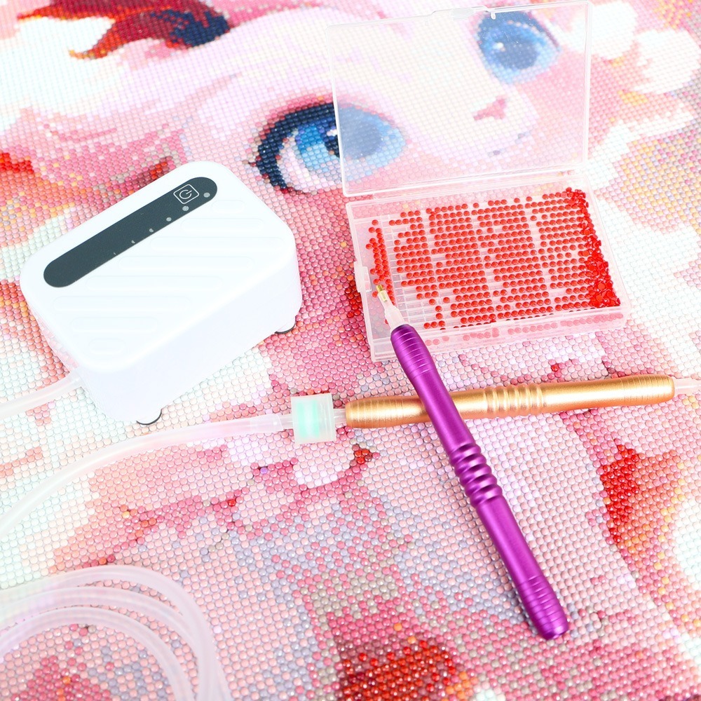 DIY クラフト真空ダイヤモンドペインティングペンキット長持 - Embroidery Details のレビューと価格