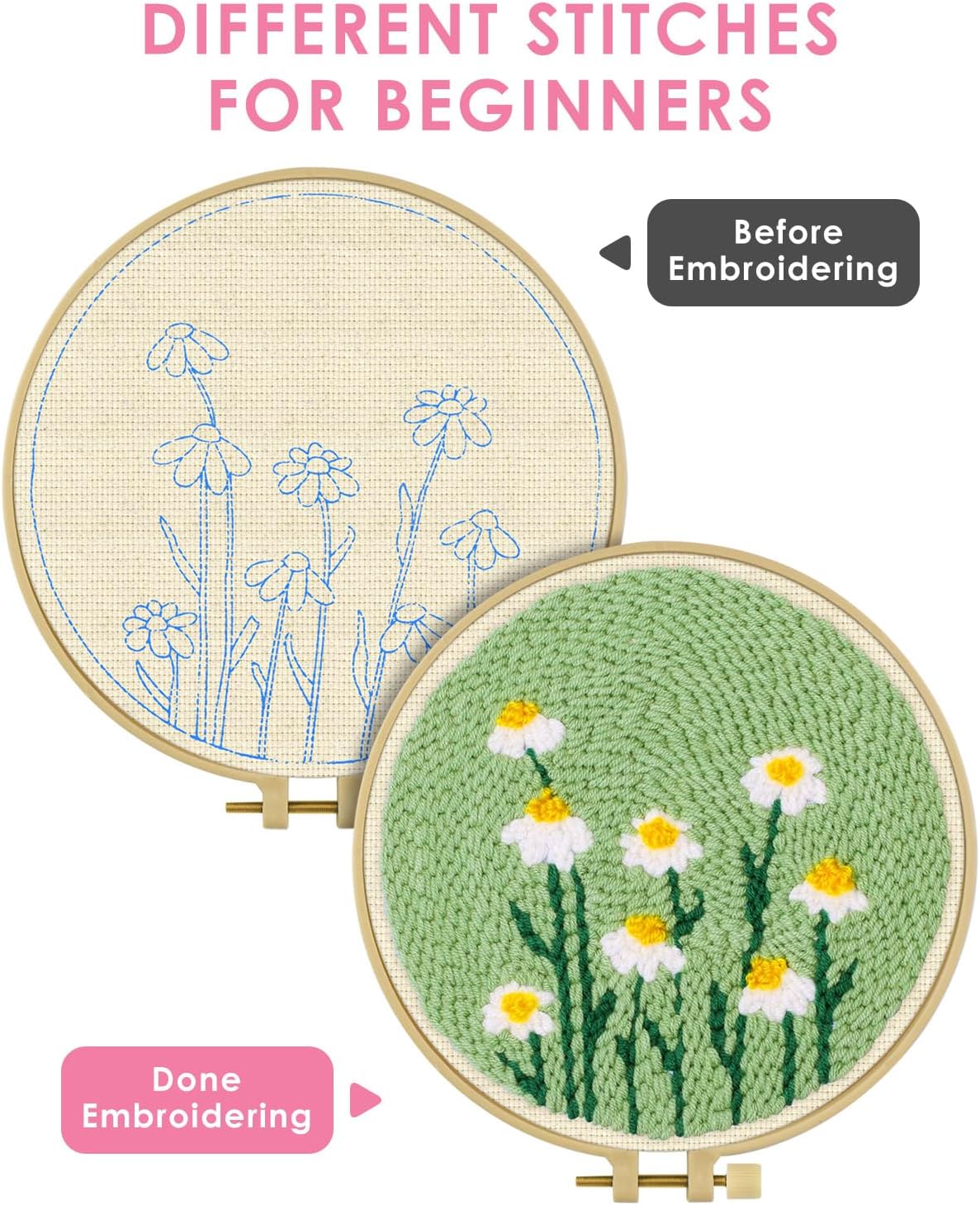 CHENISTORY パンチニードルキット 大人初心者向け  - Embroidery Converter のレビューと価格