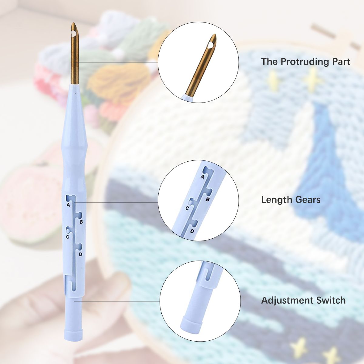 DIYパンチニードルキット 可愛い動物柄 初心者向け 簡単パ - Embroidery Converter のレビューと価格