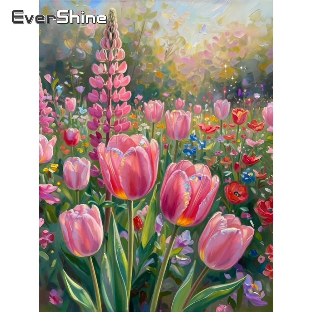 Evershine 11CT クロスステッチキットフラワープ - Embroidery Design Patterns Flowers のレビューと価格