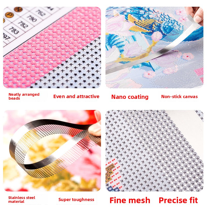 手作りダイヤモンドペインティングナノ定規、ダイヤモンド刺繍ク - Embroidery Service のレビューと価格