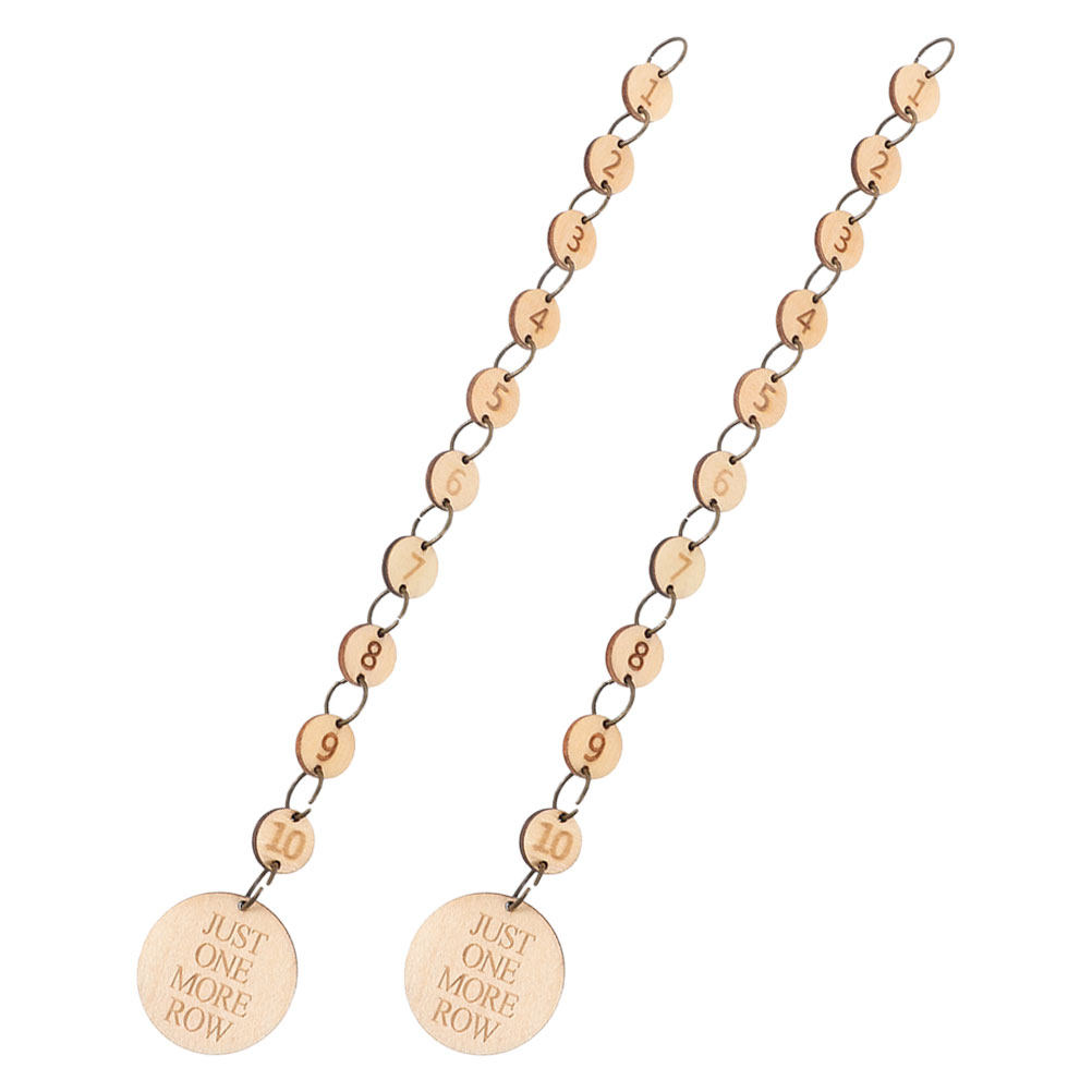 編み物用マーカー2個入り。クロシェ編み用の行数カウンター、ス - Stitch Marker Ring のレビューと価格