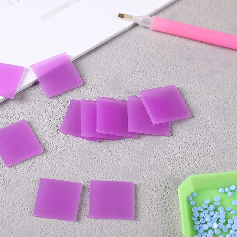 2x2CM DIY ダイヤモンドペインティング パープルワッ - Embroidery Paper のレビューと価格