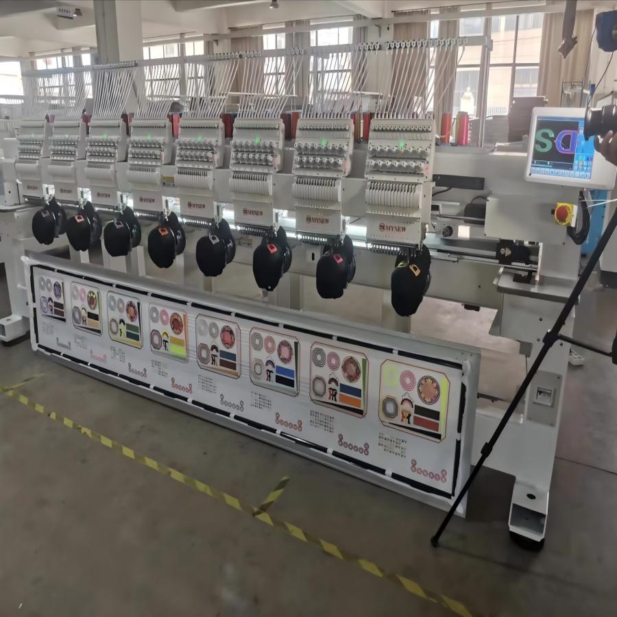 MFGS 1508プロフェッショナル8ヘッド15マルチTシャ - Embroidery Machine Computerized のレビューと価格