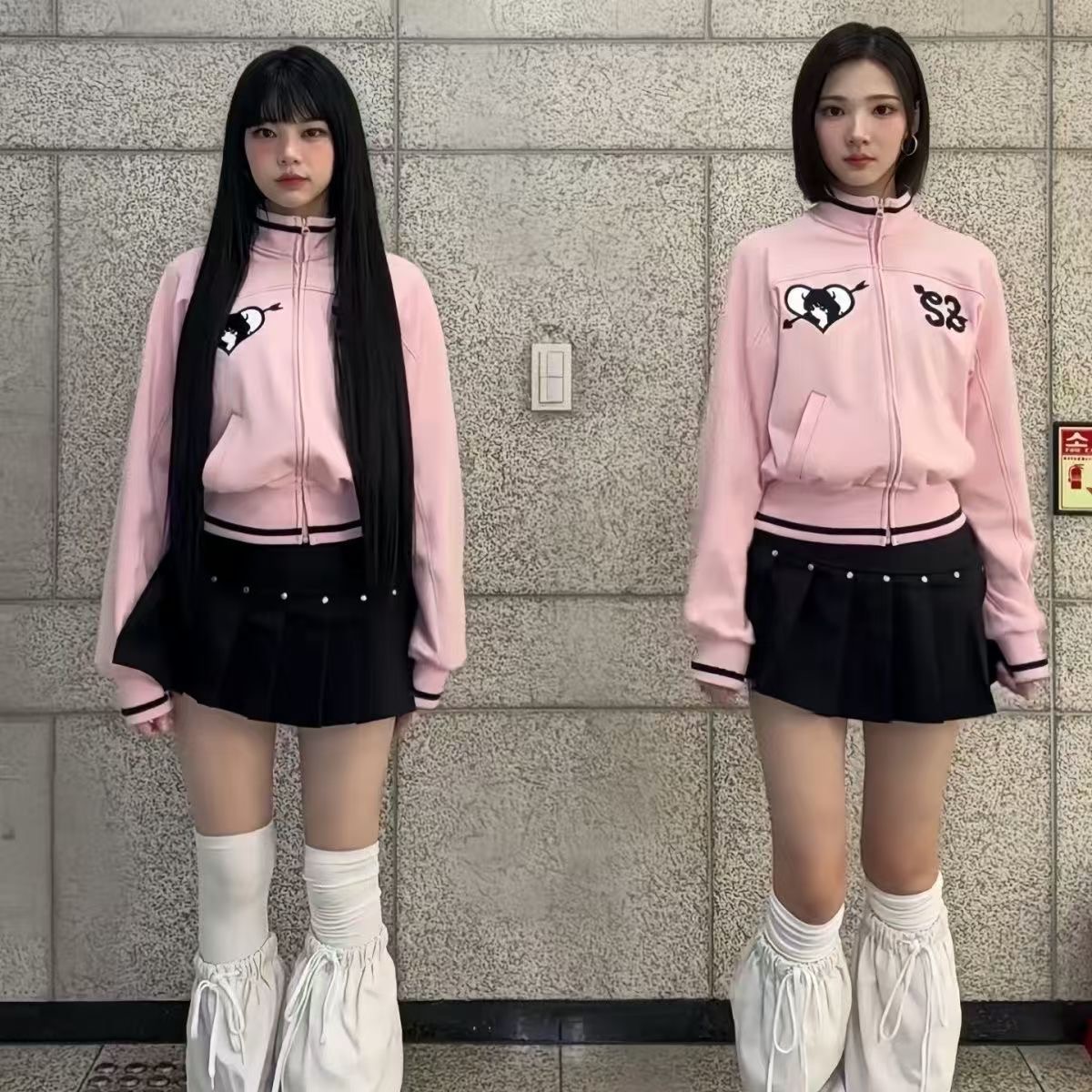 Hearts2Hearts ダンスパフォーマンススウェットシ - Embroidery Skirt のレビューと価格