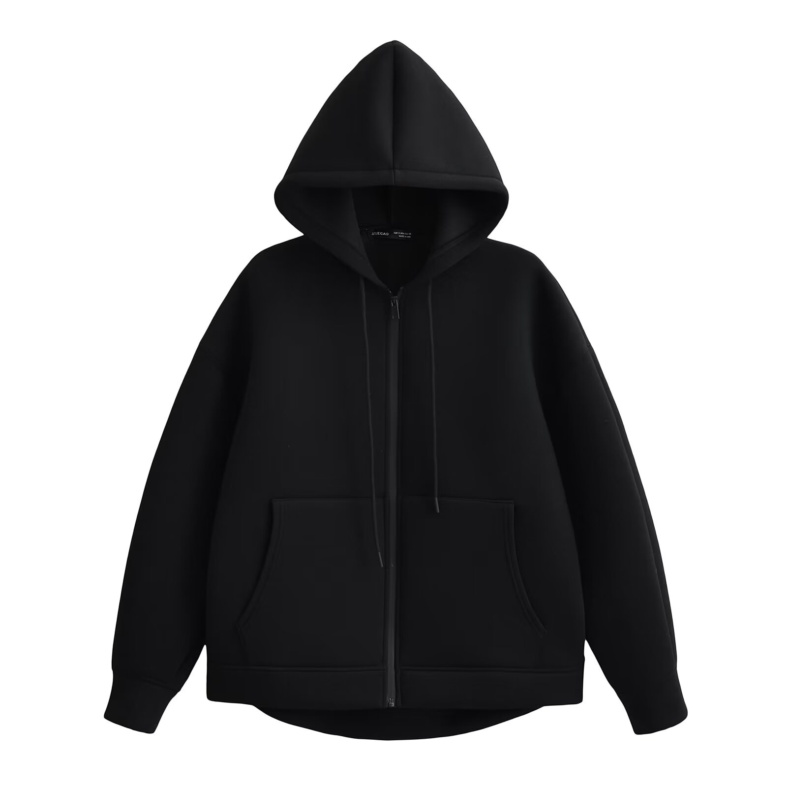 MUJER ジップアップパーカー女性秋フード付きトレーナー女 - Embroidery Zip Up Hoodie のレビューと価格