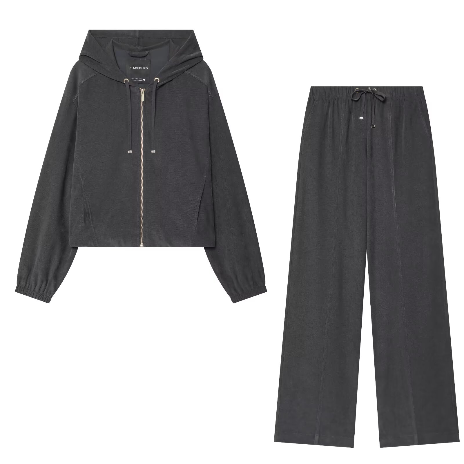 BSAY ストリートウェア レディース トラックスーツ フー - Embroidery Zip Up Hoodie のレビューと価格