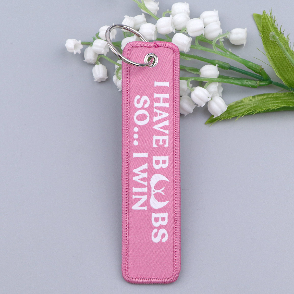 「live,love,laugh」の引用句刺繍キーホルダーキ - Embroidery Quote のレビューと価格