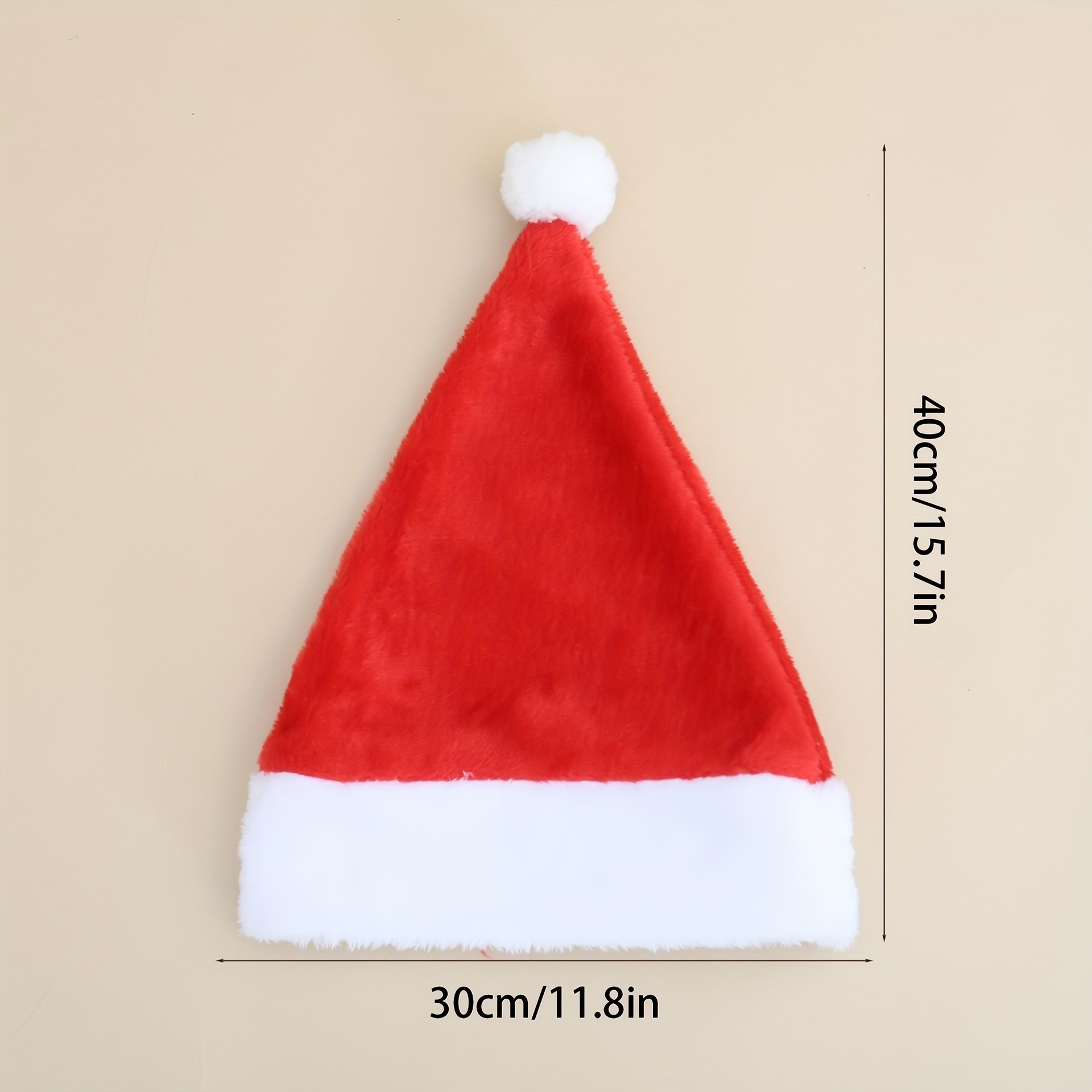 パーソナライズされたクリスマスサンタ帽子、カスタム名刺繍入り - Embroidery Names のレビューと価格