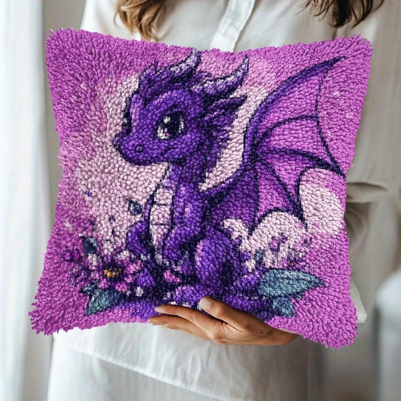 犬、猫、恐竜、牛、動物、ラッチフッククッション、スミルナボタ - Embroidery Paper のレビューと価格