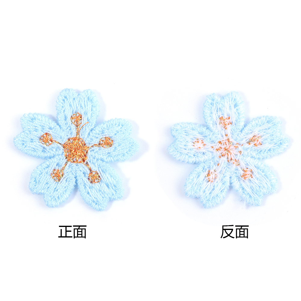 20 ピース/ロットカラフルな 2.4 センチメートル刺繍花 - Embroidery Cloth のレビューと価格