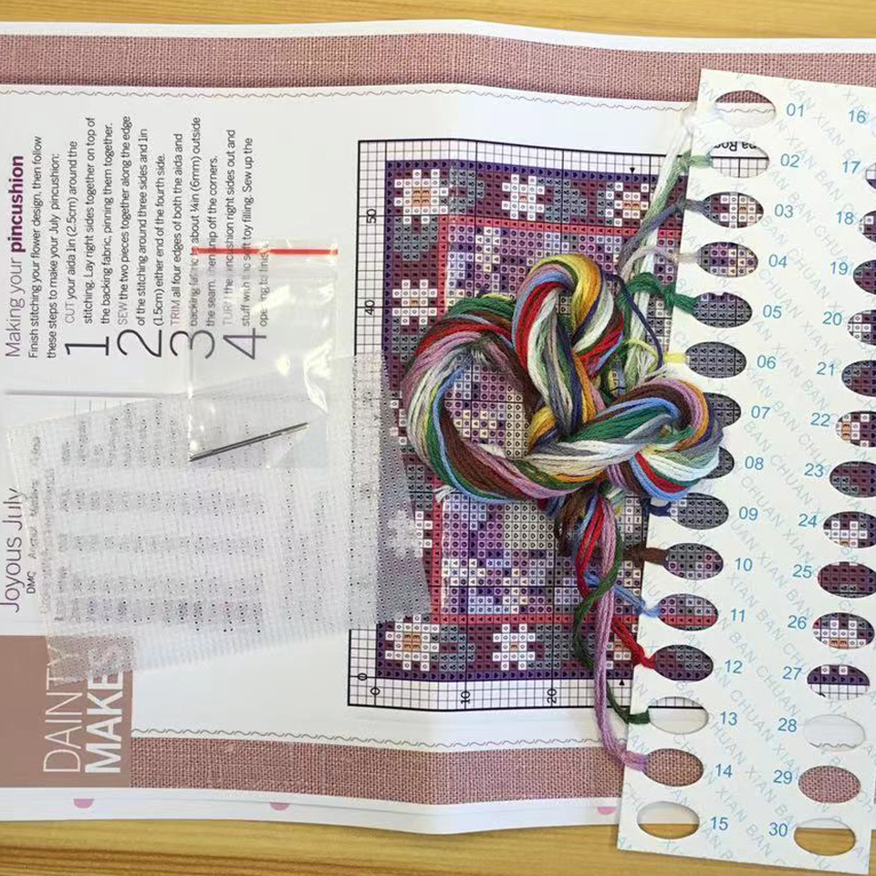 Baozi-クロスステッチ針,ソーイングキット,ピンクッショ - Embroidery Converter のレビューと価格