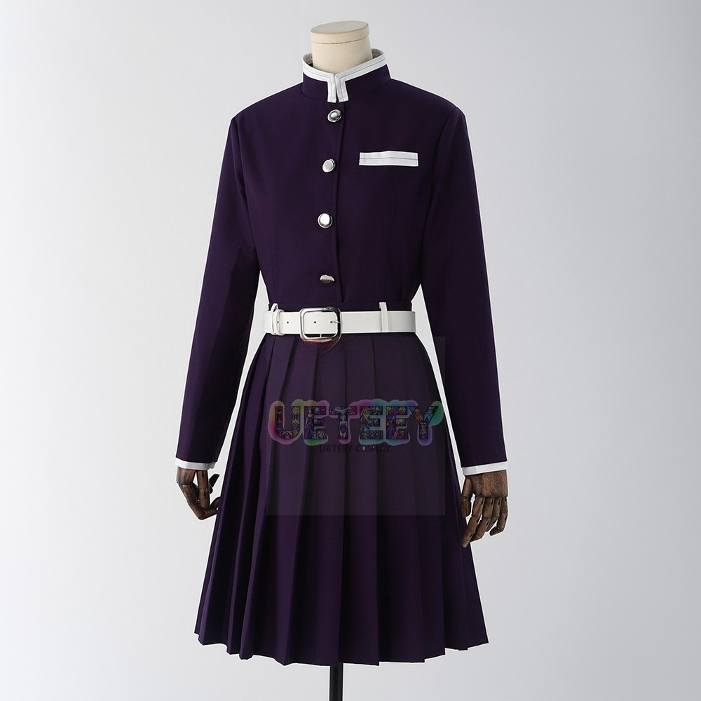 UETEEY COS 氷雨カナヲ コスプレ衣装 刺繍 アニメ - Embroidery Skirt のレビューと価格
